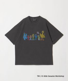 URBAMENT/【別注】＜URBAMENT＞「セサミストリート」半袖 Tシャツ/Tシャツ / カットソー