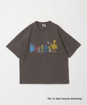 URBAMENT/【別注】＜URBAMENT＞「セサミストリート」半袖 Tシャツ/Tシャツ / カットソー