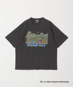 URBAMENT/【別注】＜URBAMENT＞「セサミストリート」半袖 Tシャツ/Tシャツ / カットソー