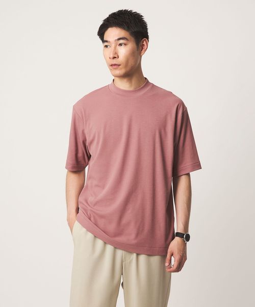 green label relaxing/小野メリヤス ハイツイスト 半袖 Tシャツ ―UVカット・吸水速乾―/Tシャツ / カットソー