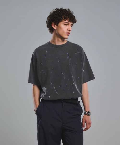 SCREEN STARS/【別注】＜SCREEN STARS＞GLR ドロップ ペイント 半袖 Tシャツ/Tシャツ / カットソー