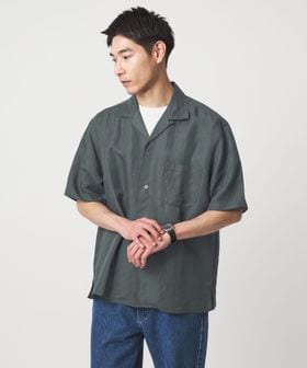 green label relaxing/ウォッシュド オープンカラー 半袖 シャツ/シャツ / ブラウス