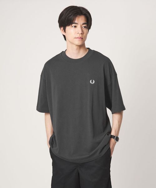 FRED PERRY/＜FRED PERRY＞バックプリント ローレル リース 半袖 Tシャツ カットソー/Tシャツ / カットソー