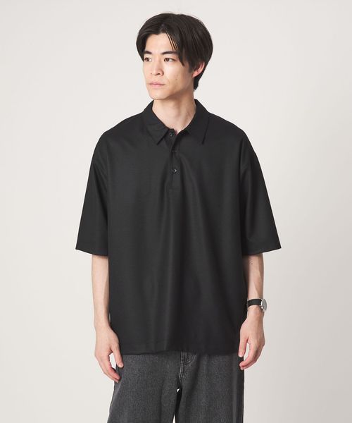 green label relaxing/FINE BASIC バランサーキュラー 半袖 ポロシャツ/ポロシャツ