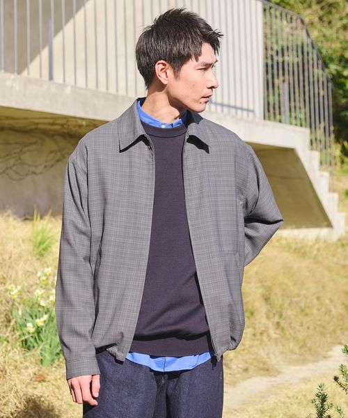 green label relaxing/TW マイクロチェック ブルゾン/その他コート / ブルゾン