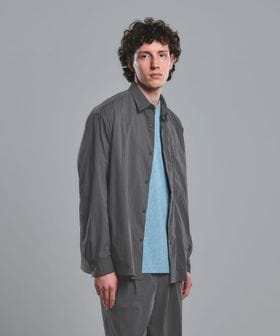 green label relaxing/WONDER CLOTH ボックス シルエット 長袖 シャツ ―ストレッチ・接触冷感・吸水速乾―/シャツ / ブラウス