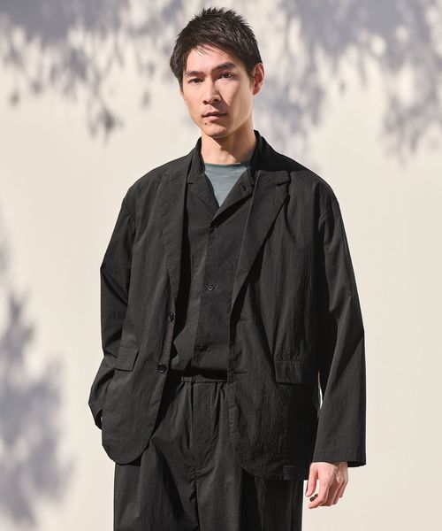 green label relaxing/WONDER CLOTH カジュアル ジャケット ―ストレッチ・接触冷感・吸水速乾―/セットアップ ジャケット