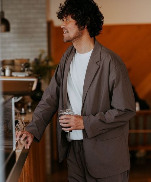 green label relaxing/WONDER CLOTH カジュアル ジャケット ―ストレッチ・接触冷感・吸水速乾―/セットアップ ジャケット