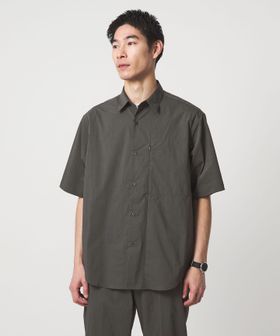 green label relaxing/WONDER CLOTH ジャストルーズ レギュラーカラー 半袖 シャツ ―ストレッチ・接触冷感・吸水速乾―/シャツ / ブラウス