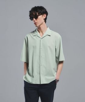 green label relaxing/ウォッシャブルトロ オープンカラー シャツ ―ストレッチ―/シャツ / ブラウス