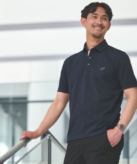 green label relaxing/【WEB限定】ドライクリーン 半袖 ポロシャツ ―吸水速乾・抗菌―/ポロシャツ