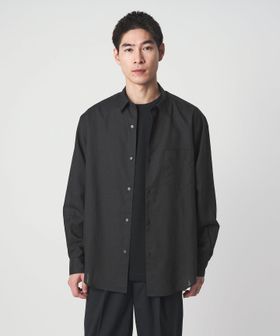 green label relaxing/ラミー ミックス ジャストルーズ 長袖 シャツ/シャツ / ブラウス