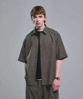 green label relaxing/Dot Air ボックス レギュラーカラー 半袖 シャツ ―ストレッチ―/シャツ / ブラウス