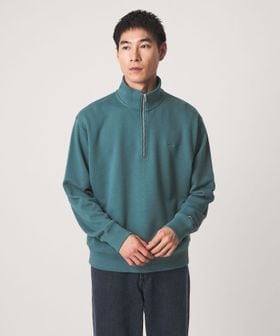 green label relaxing/【別注】＜Champion＞ハーフジップ 長袖 スウェット/スウェット / パーカー