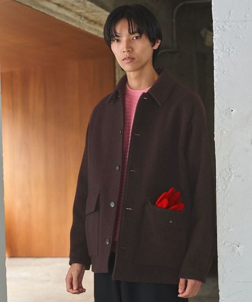 green label relaxing/SENTDALE WOOL カバーオール/カバ―オール