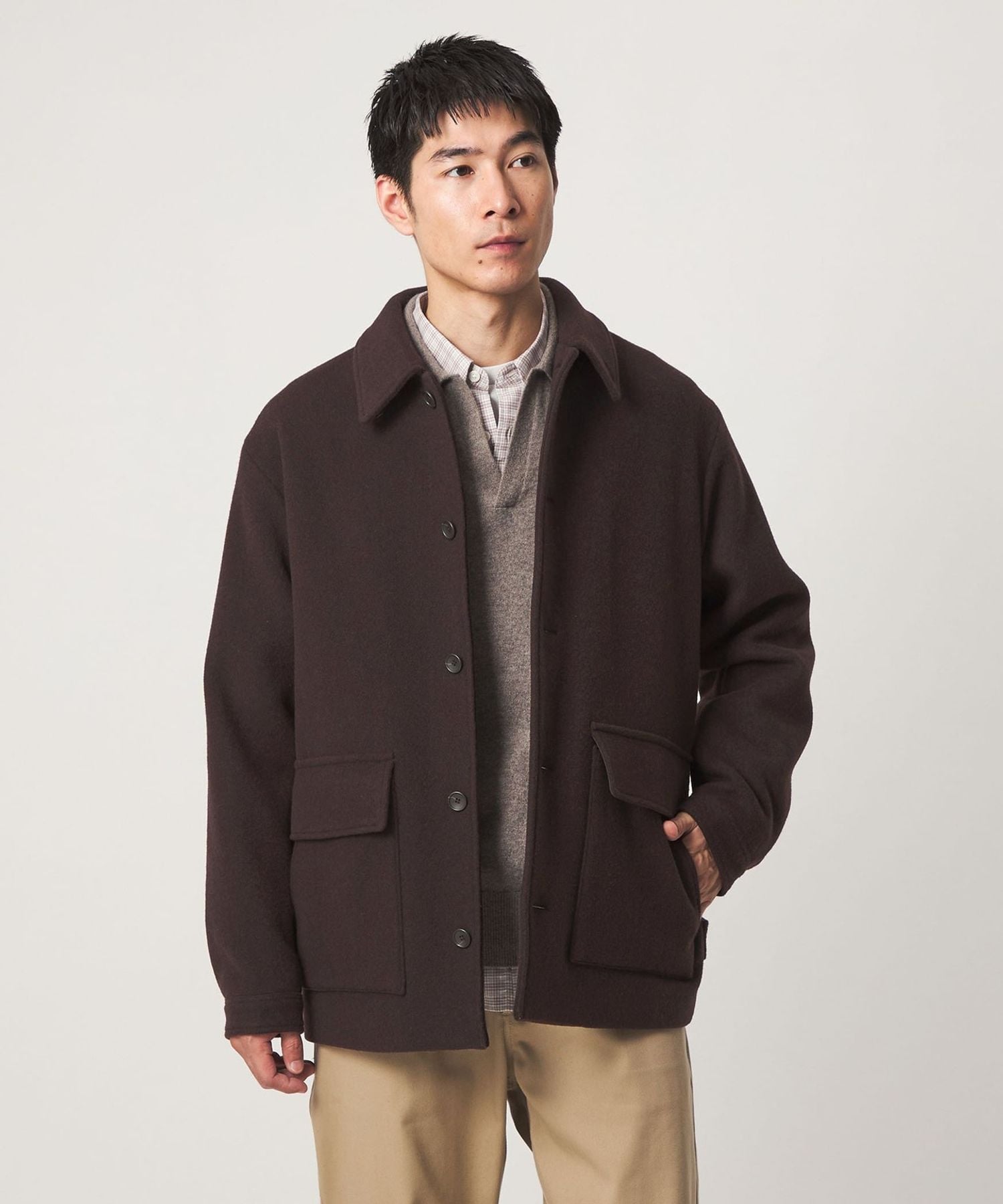BEAUTY&Youth SENTDALE WOOL　カバーオール SENTDALE WOOL カバーオール