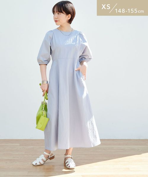 Web限定 Xs H148 155cm バルーンスリーブ ワンピース Web限定 Xs H148 155cm バルーンスリーブ ワンピース