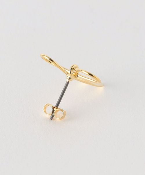 BILAN★ オーガンジーピアス　トゥモローランド　UNITED ARROWS 別注】januka×TOMORROWLAND モチーフパールピアス