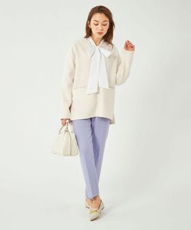 シャギー キーネック プルオーバー