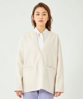 新品！グリーンレーベルリラクシング　シャギー キーネック プルオーバー シャギー キーネック プルオーバー