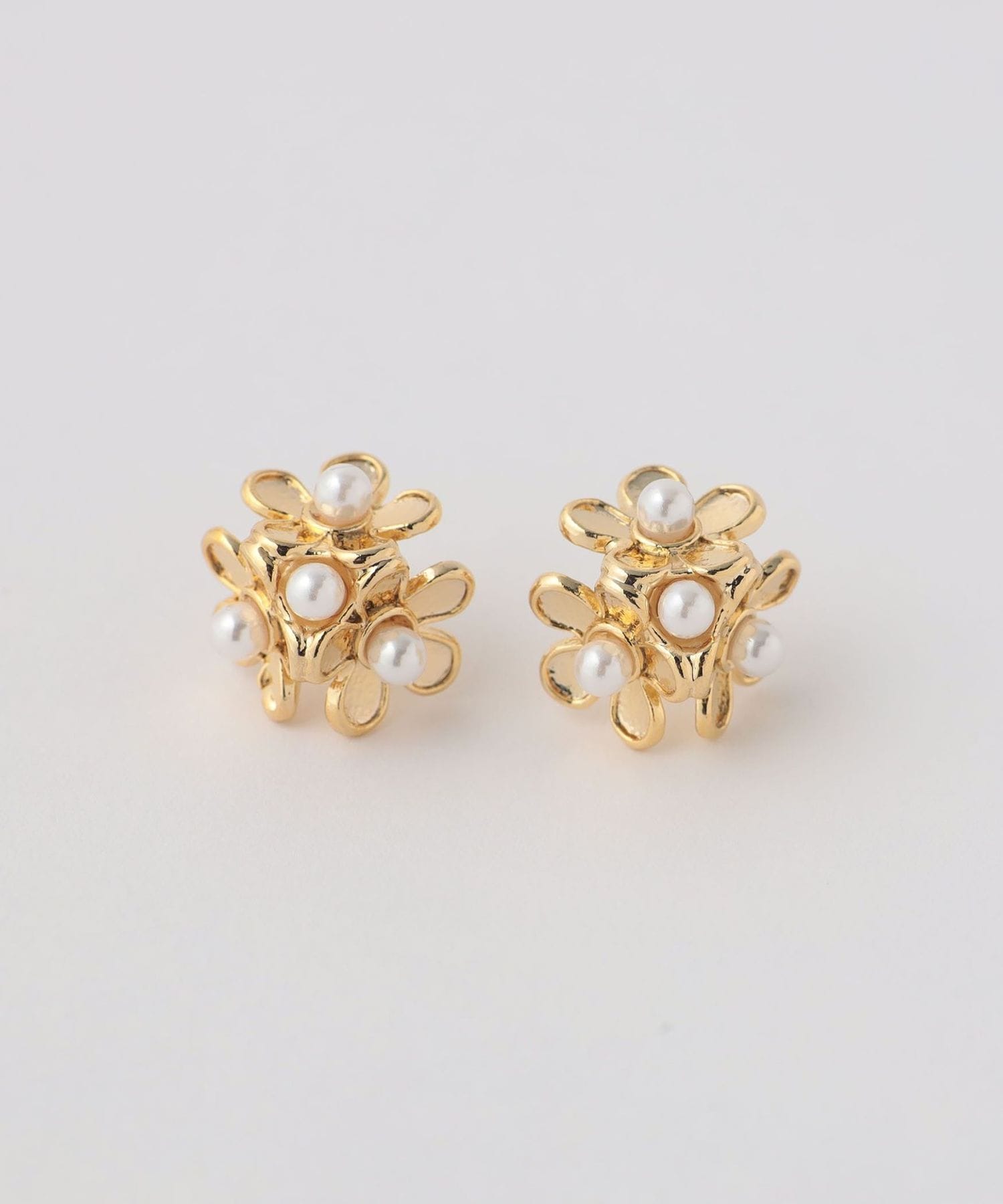 ミニフラワー ミックス ピアス