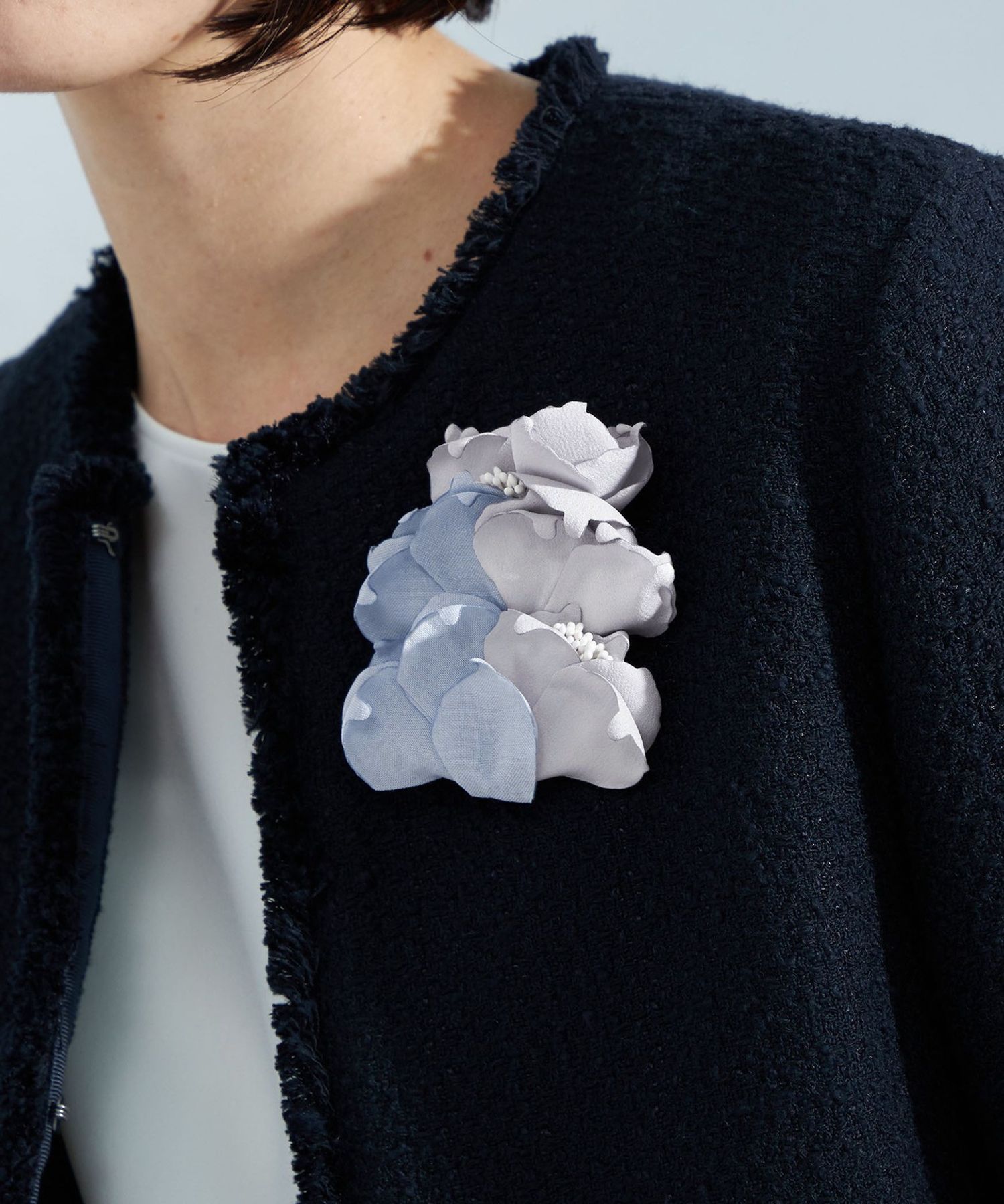 ユナイテッドアローズ　ホワイト 花　コサージュ UNITED ARROWS｜<IRIS 47>DAHLIA コサージュ | Rakuten Fashion