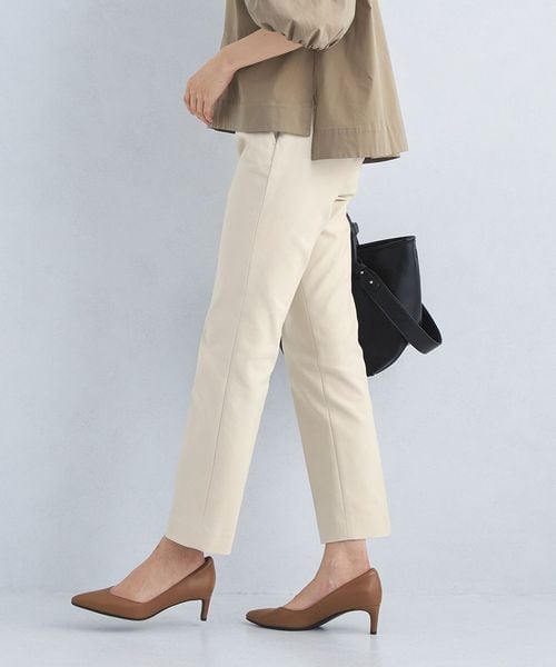 green label relaxing/［size SHORT/TALLあり］キチントボトムス スリム スティック パンツ 2/スラックス