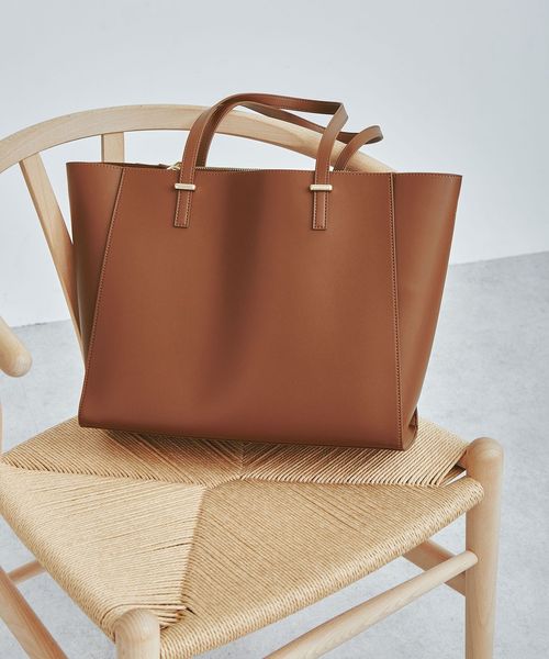 green label relaxing/【WEB限定】ワンポイント シンプル トートバッグ（ソフトPCバッグ付） / A4 / 通勤/トートバッグ