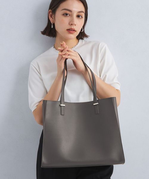 green label relaxing/【WEB限定】ワンポイント シンプル トートバッグ（ソフトPCバッグ付） / A4 / 通勤/トートバッグ