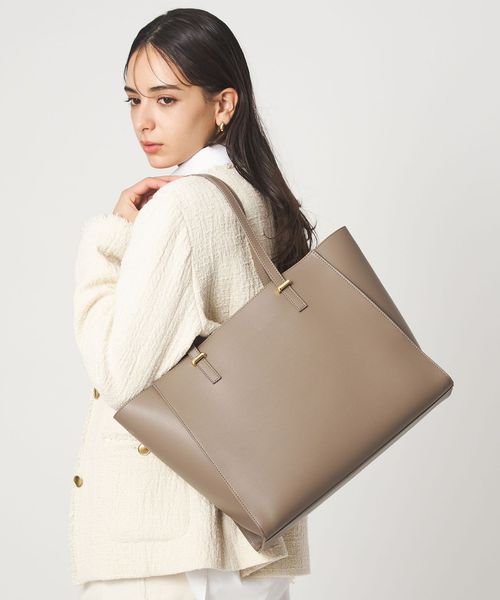 green label relaxing/【WEB限定】ワンポイント シンプル トートバッグ（ソフトPCバッグ付） / A4 / 通勤/トートバッグ