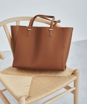 green label relaxing/【WEB限定】ワンポイント シンプル トートバッグ（ソフトPCバッグ付） / A4 / 通勤/トートバッグ