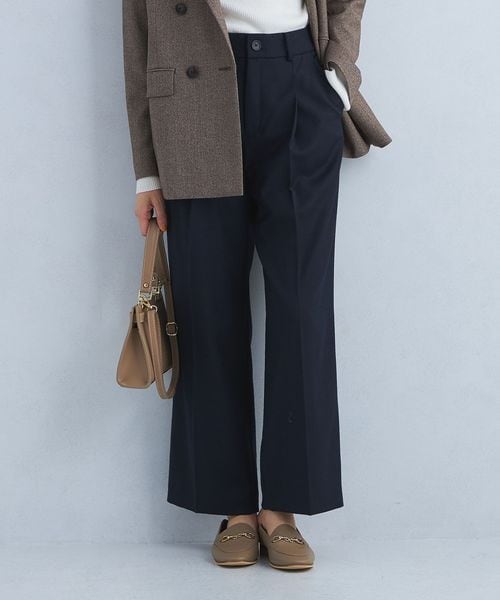 ハム汰 size SHORT/TALLあり］キチントボトムス サキソニー ワイド パンツ
