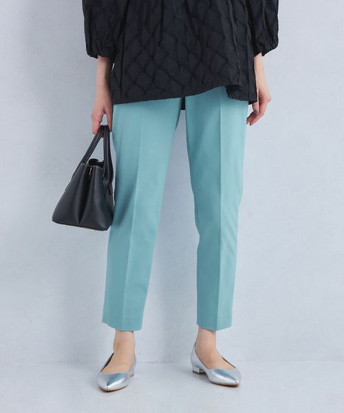 green label relaxing/C/R/PU キチントボトムス ALLFIT テーパード パンツ ―マシンウォッシャブル―/スラックス