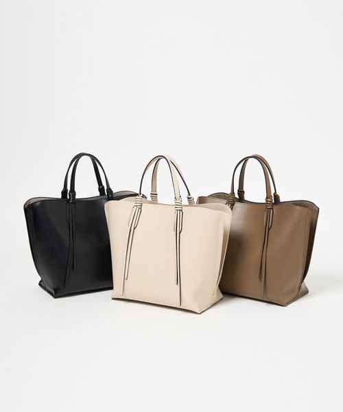 【超美品】タッセルトートショルダーバッグ PRADA プラダ ロゴスモールトートバッグ トライアングルロゴ