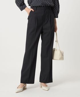 green label relaxing/［size SHORT/TALLあり］カチリラ ストレート パンツ ―ウォッシャブル・ストレッチ―/スラックス