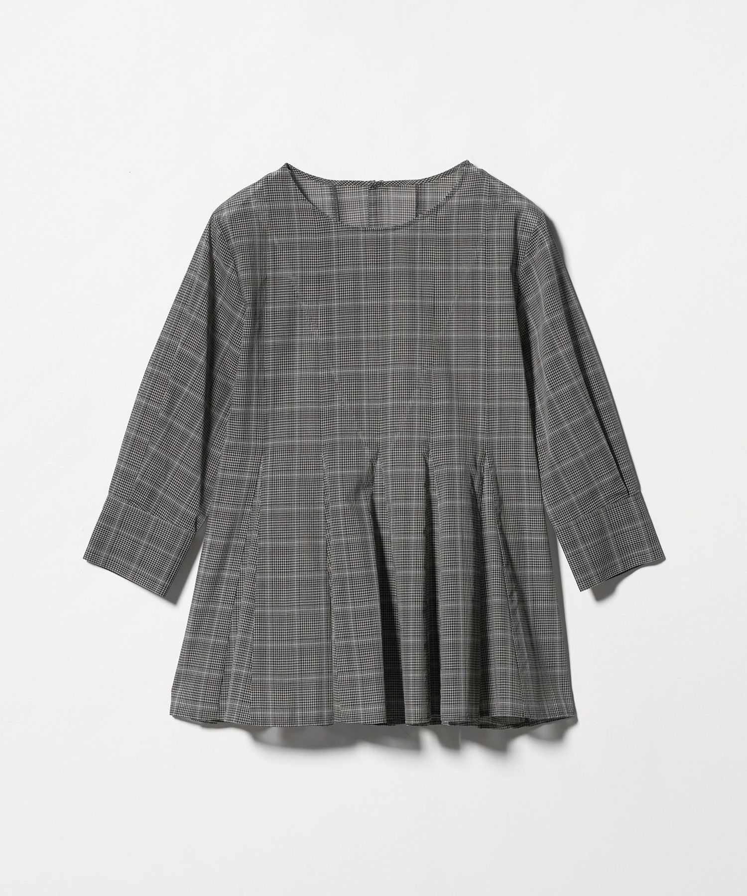 UNITEDARROWS ペプラム トップス ナローペプラム 7分袖 ブラウス