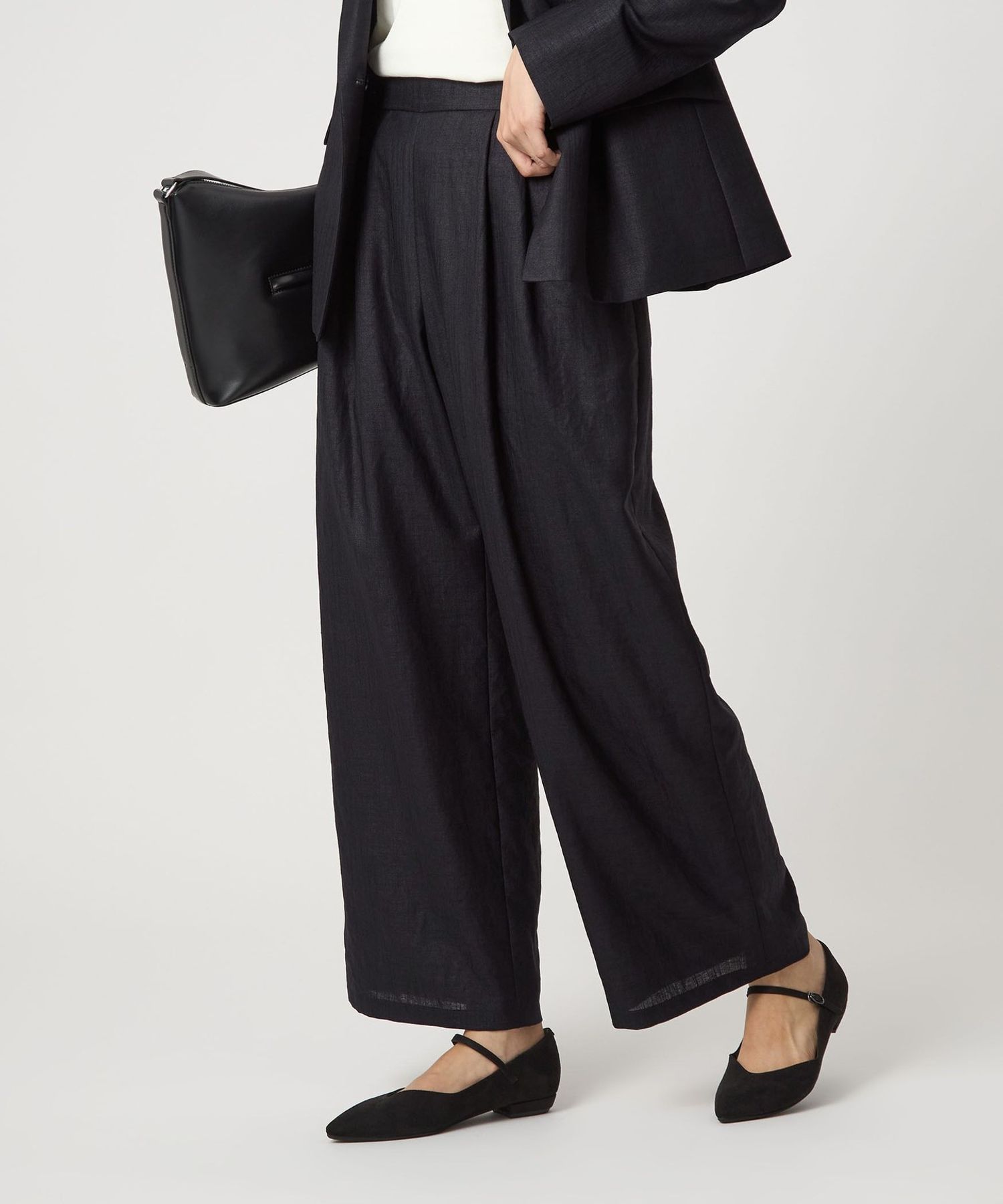 UNITED ARROWS ライトツイード スリムパンツ 34 ライトツイード スリムパンツ