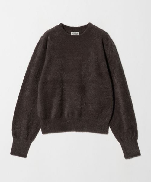 green label relaxing/フラッフ フェザーヤーン ロングスリーブ ニット プルオーバー/ニット / セーター
