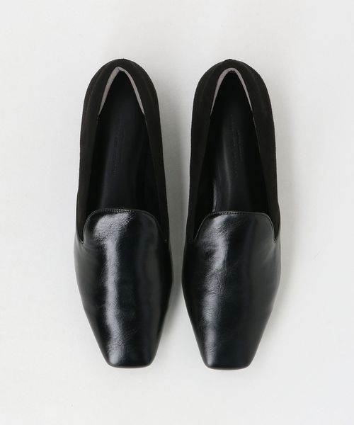ブラックグリッターフラットシューズ 26.0 cm フラットシューズ | 5 EYELET OXFORD / BLACK - CROWN