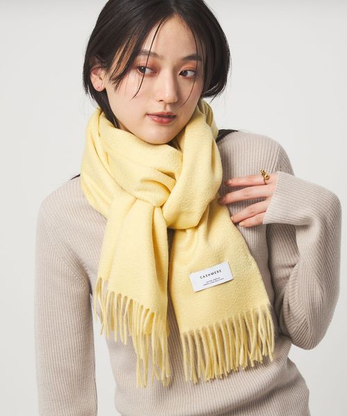 green label relaxing/カシミヤ マフラー/ストール / マフラー
