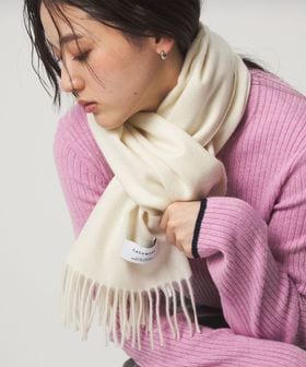 green label relaxing/カシミヤ マフラー/ストール / マフラー