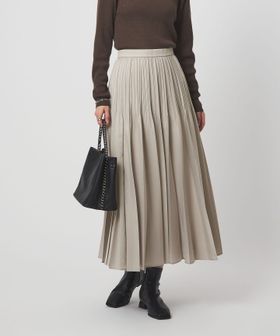 green label relaxing/シアー プリーツ スカート/ミモレ / ロング