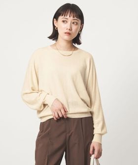 green label relaxing/スパンコール プルオーバー ニット/ニット / セーター