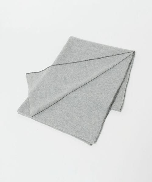 green label relaxing/カシミヤニット サイドライン ストール/ストール / マフラー