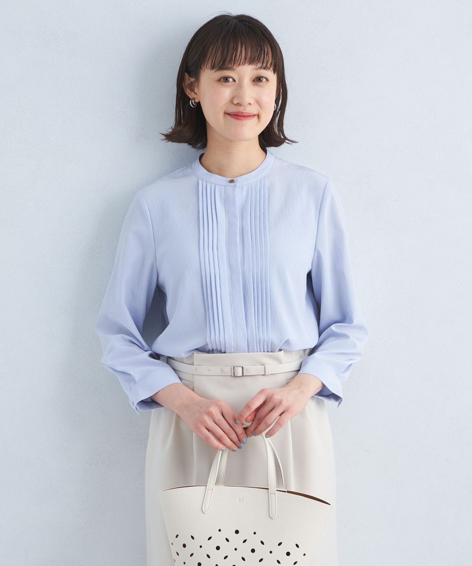 ユナイテッドアローズ　ピンタックブラウス UNITED ARROWS（ユナイテッドアローズ）の「＜UNITED ARROWS＞C