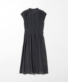 green label relaxing/カッセン ウエストタック フレンチスリーブ ワンピース/ワンピース