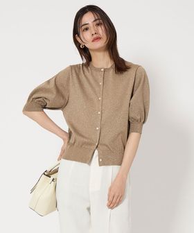 blamink 2025resort ウールラメショートスリーブニット blamink 2025resort ウールラメショートスリーブニット