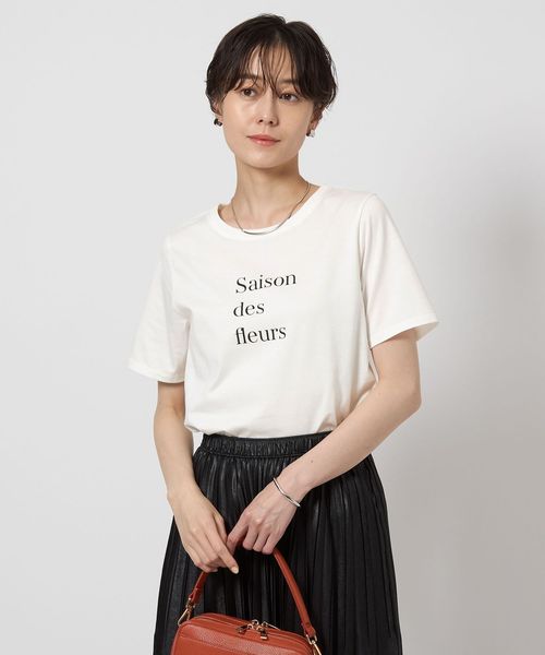 green label relaxing/ロゴ ショートスリーブ プルオーバー カットソー/Tシャツ / カットソー
