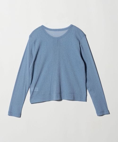 BEAUTY&YOUTH シアーラメ カーディガン ウォッシャブル BEAUTY&YOUTH UNITED ARROWS - 【BLACK】【FREE】シアーラメ
