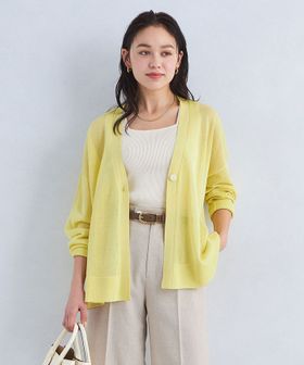 green label relaxing/シャーリー キナガシ ニット カーディガン ―ウォッシャブル―/カーディガン / ボレロ